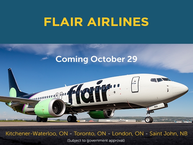 Flair Airlines - Coming October 29