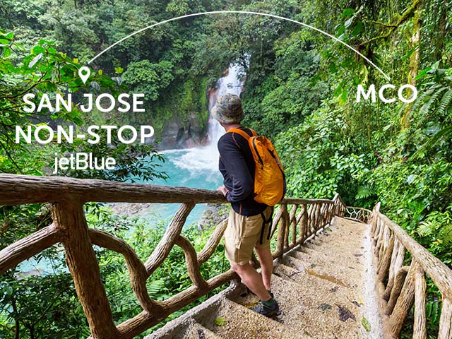 Fly JetBlue non-stop to San Jose, Costa Rica