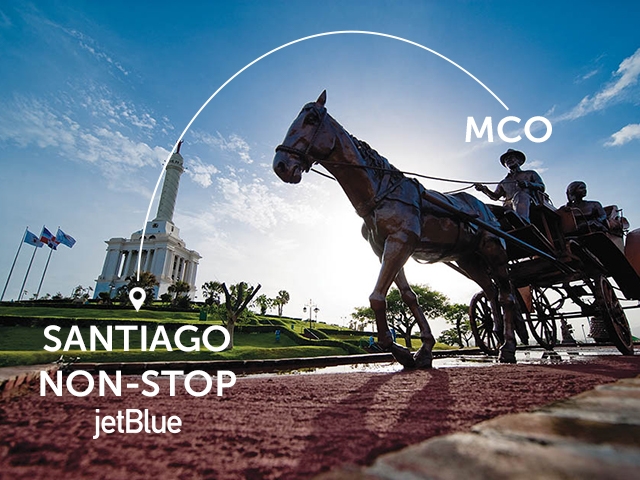 Fly JetBlue non-stop to Santiago, Dominican Republic