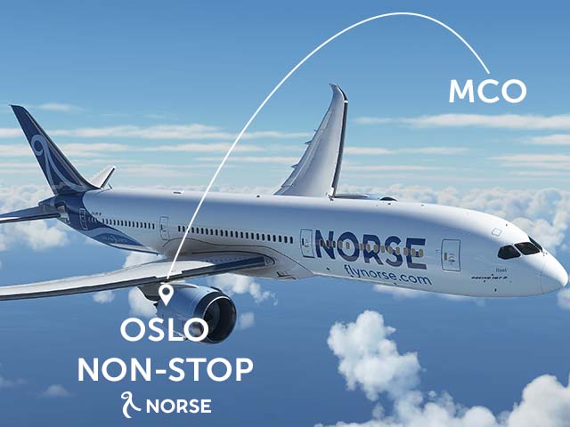 Fly Norse non-stop to Oslo, Norway
