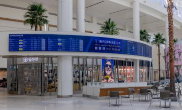 Greater Orlando Aviation Authority and Synect debuted an informational communications program at Terminal C.