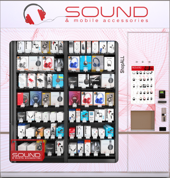 Sound & Mobile Accessories Automated Retail Until